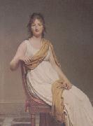 Jacques-Louis  David Madame de Verninac,nee Henriette Delacroix,Sister of Eugene Delacroix,date Anno Septimo (mk05) oil painting